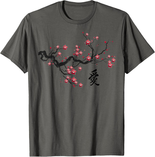 Vintage Cherry Blossom Japanese Culture Graphical Art Gift