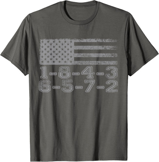 Usa Flag 18436572 Firing Order Small Block Engine V8 Block