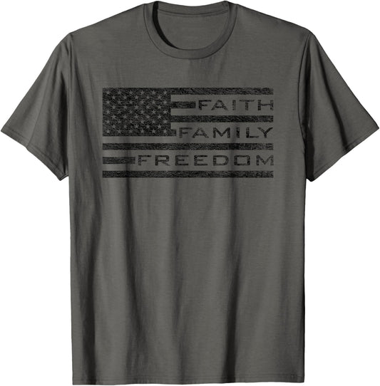 Faith Family Freedom Usa American Flag