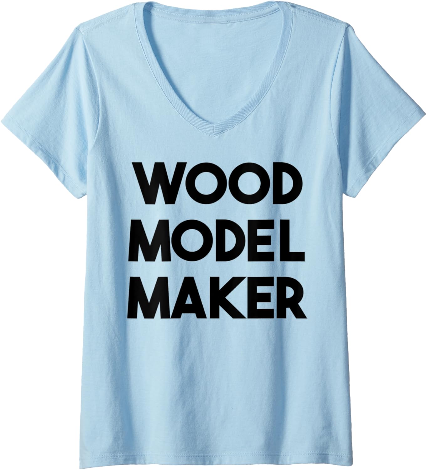 Womens Wood Model Maker V-Neck