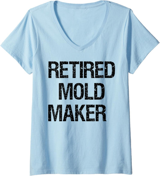 Womens Retired Mold Maker V-Neck