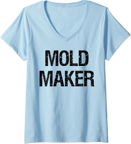 Womens Mold Maker V-Neck