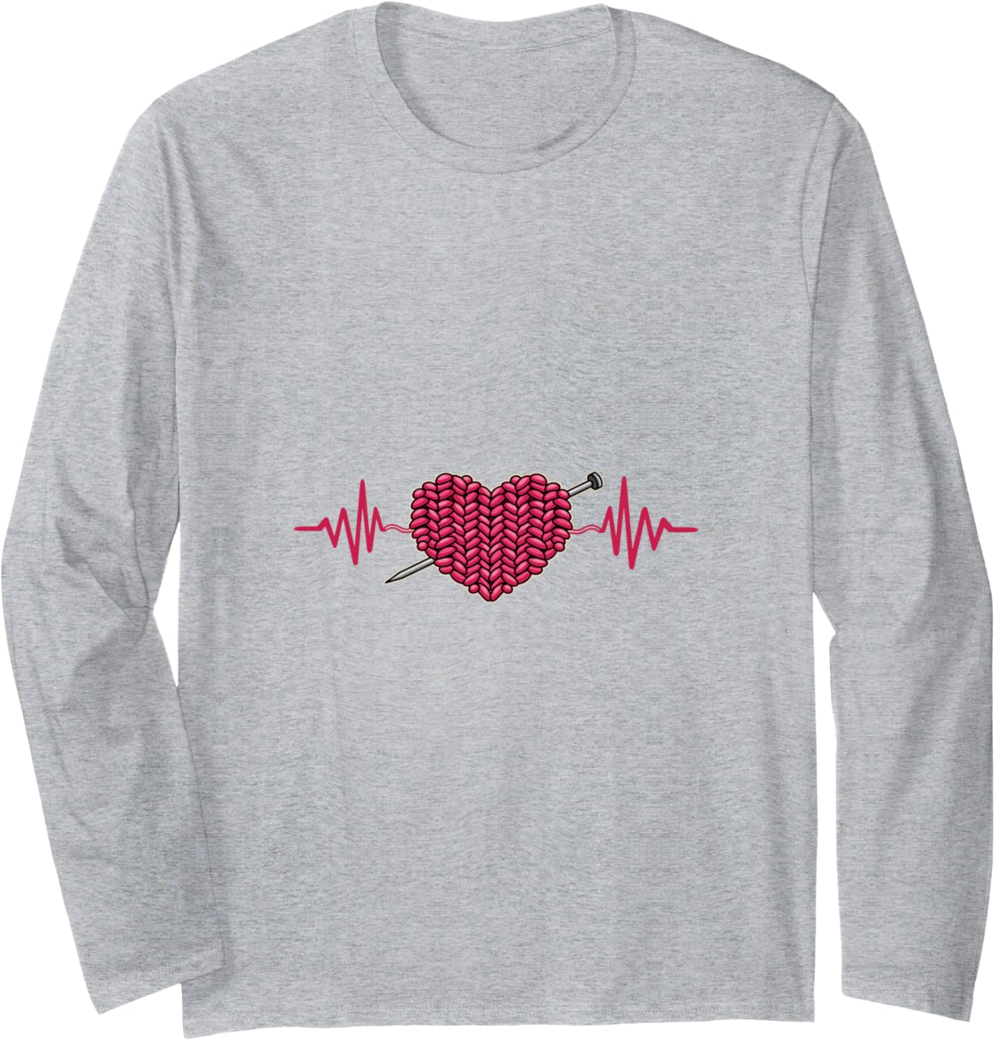 Knitting Crocheting Crochet Yarn Heartbeat Long Sleeve