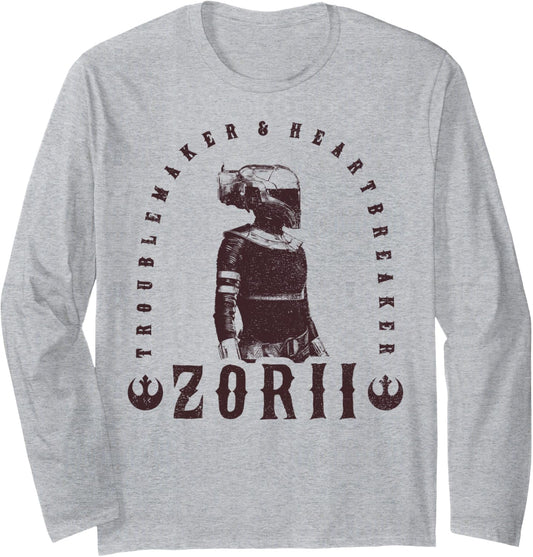 Star Wars: The Rise Of Skywalker Zorii Troublemaker Long Sleeve