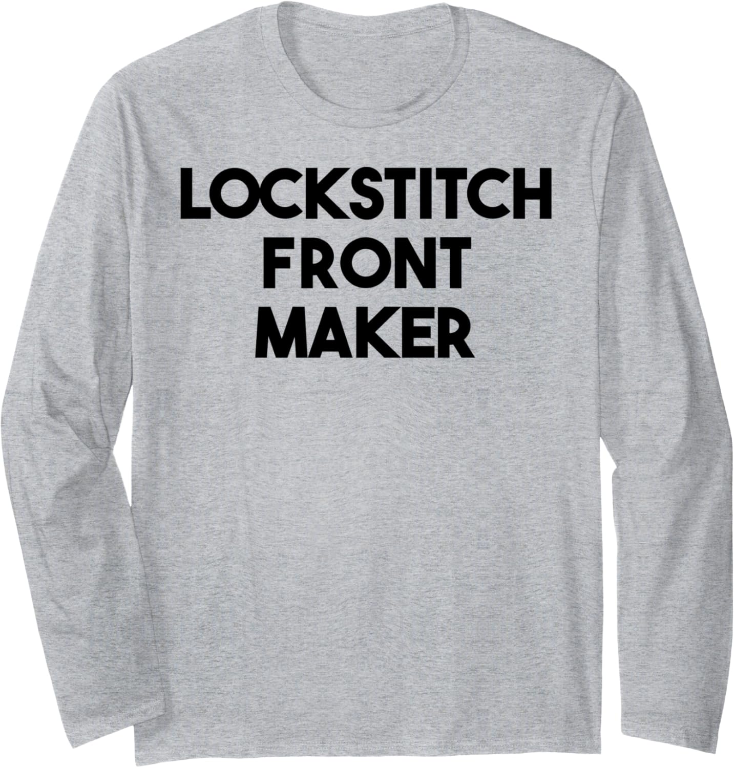 Lockstitch Front Maker Long Sleeve