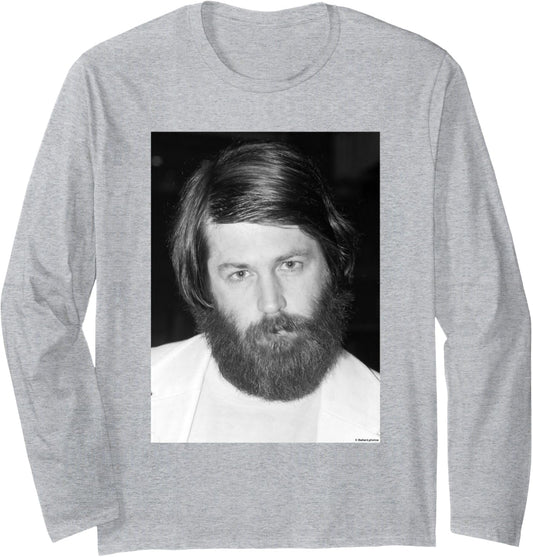 Brian Wilson Of The Beach Boys By Allan Ballard Long Sleeve