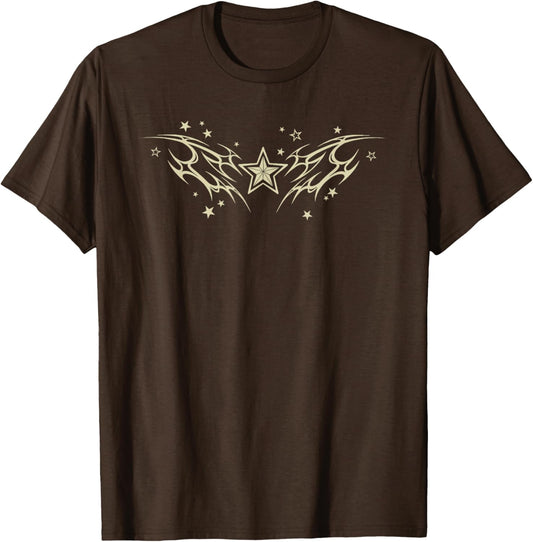 Y2K 90s Star Tattoo Styl Star