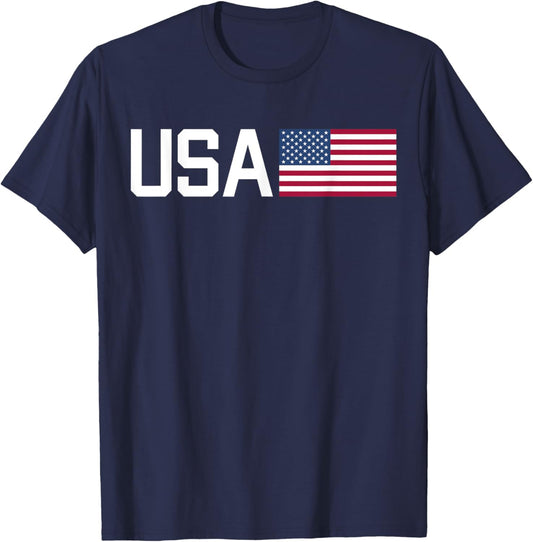 Usa Shirt Women Men Kids American Flag Patriotic 4Th Of July