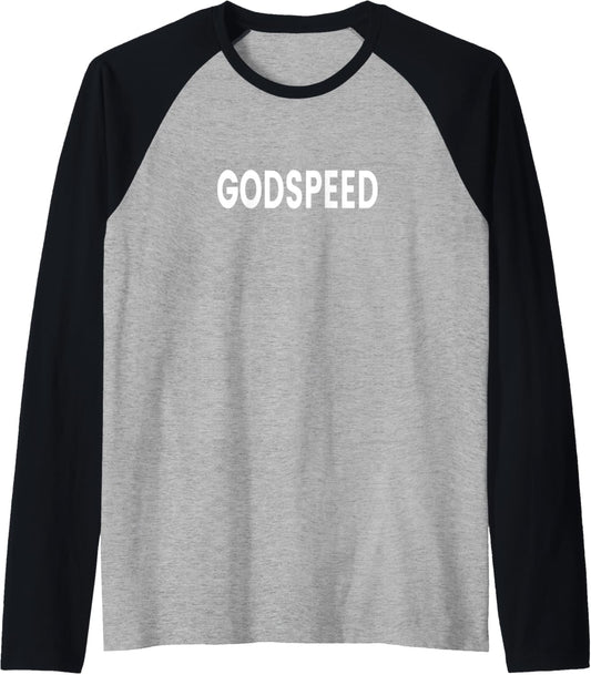 Godspeed Raglan Baseball Tee