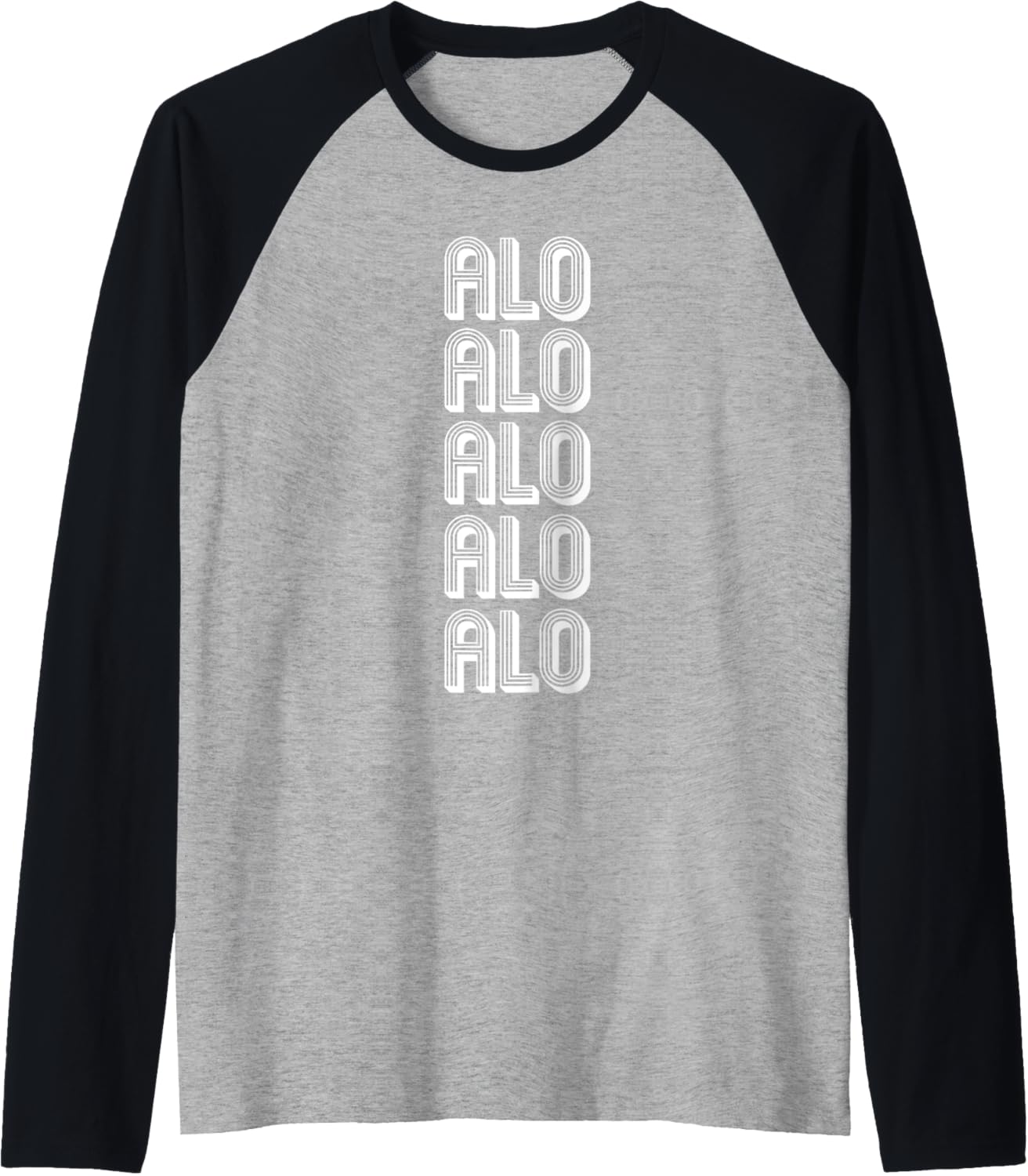 ALO Waterloo Airport Travel Raglan Baseball Tee
