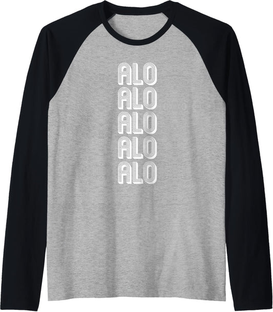 ALO Waterloo Airport Travel Raglan Baseball Tee