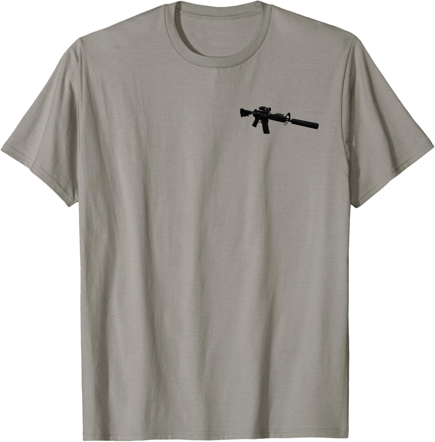 Ar 15 556 223 Suppressor Combat T Shirt