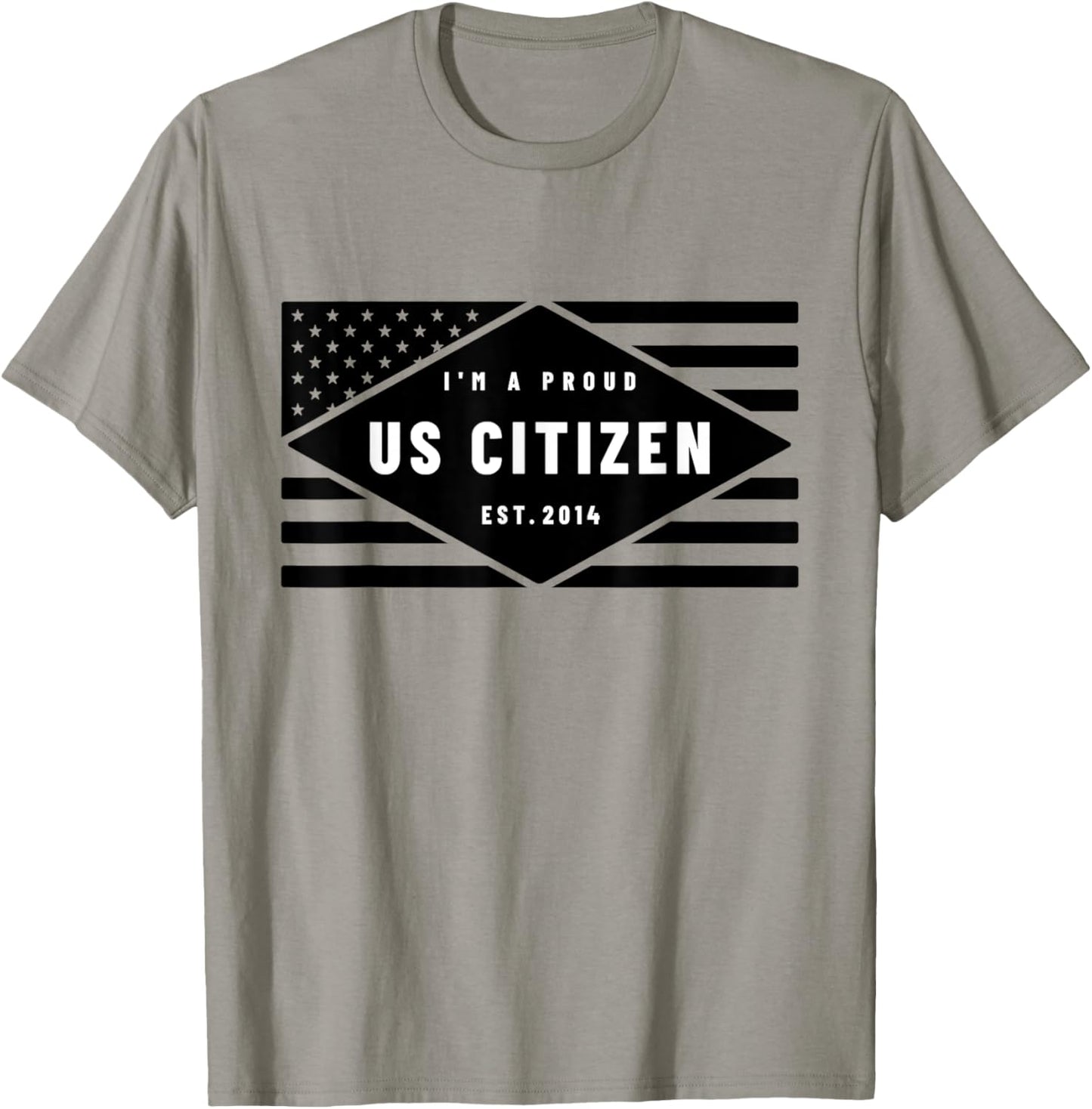 Im A Proud Us Citizen 2014 Citizenship Gift American Flag
