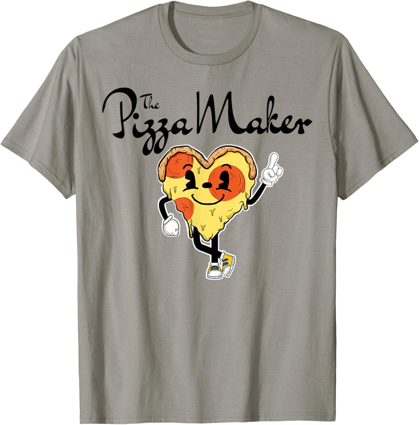 Funny Pizzaiolo Pizza Man Making A Pizza - The Pizza Maker