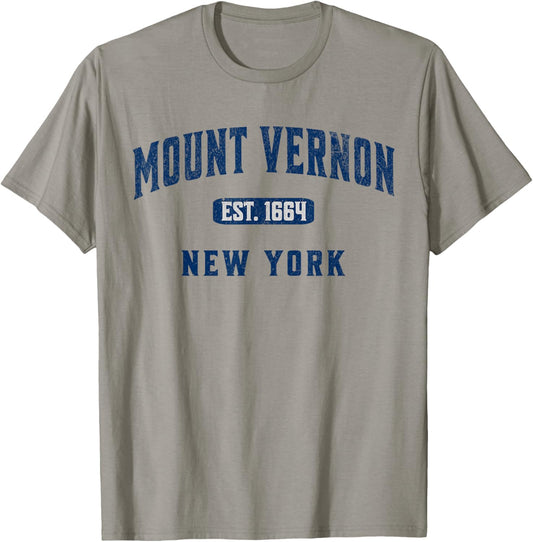 Usa Vintage Merch Souvenir Visit Mount Vernon New York