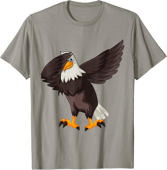 Dabbing Eagle Large Bird America Hilarious Usa Gift