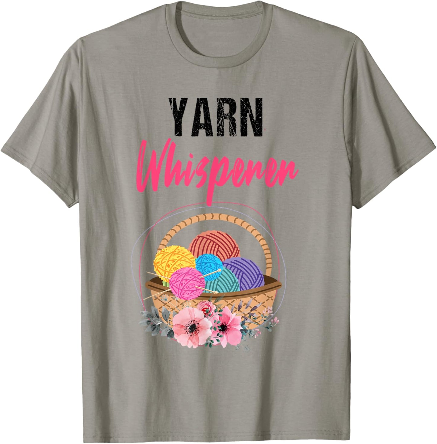 Funny Girl Knitter Yarn Whisperer For yarn Lover mom Grandma