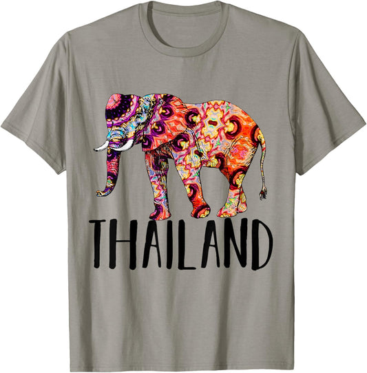 Thailand Elephant Souvenir Shirt