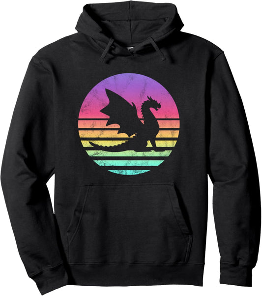 Classic Dragons Gift Graphic Pullover Hoodie