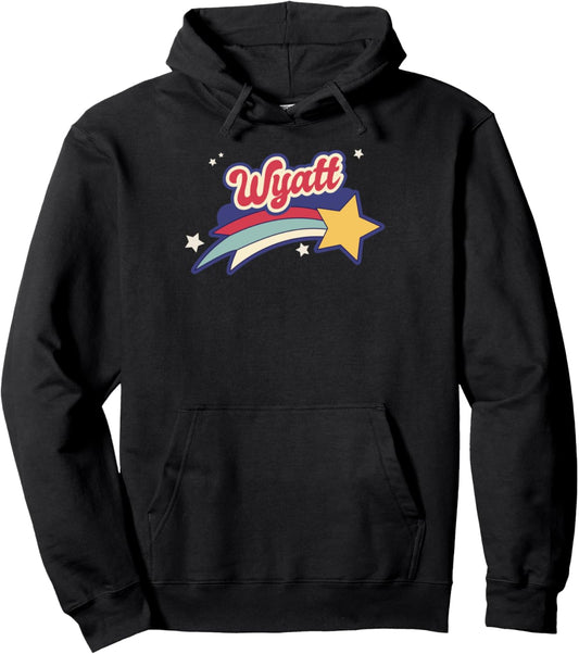 Wyatt Name Pullover Hoodie