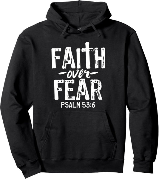 Faith Over Fear Pullover Hoodie