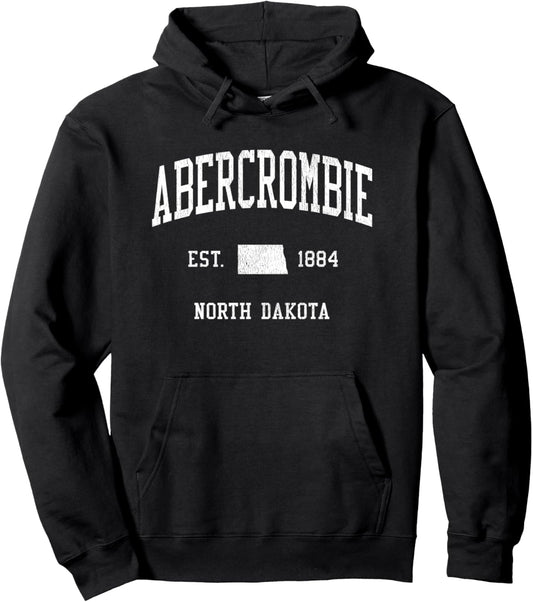 Abercrombie ND Vintage Athletic Sports JS01 Pullover Hoodie