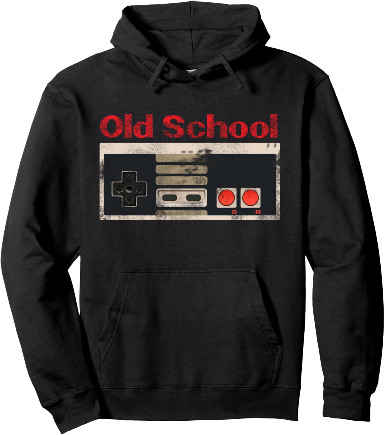 80's Old School Video Game Controller Retro Hoodie Pullover Hoodie
