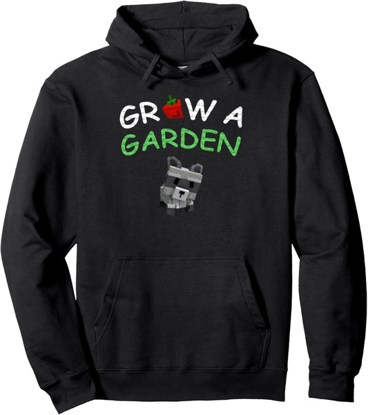 Grow A Garden Raccoon Pet Design For Gamers Pullover Hoodie