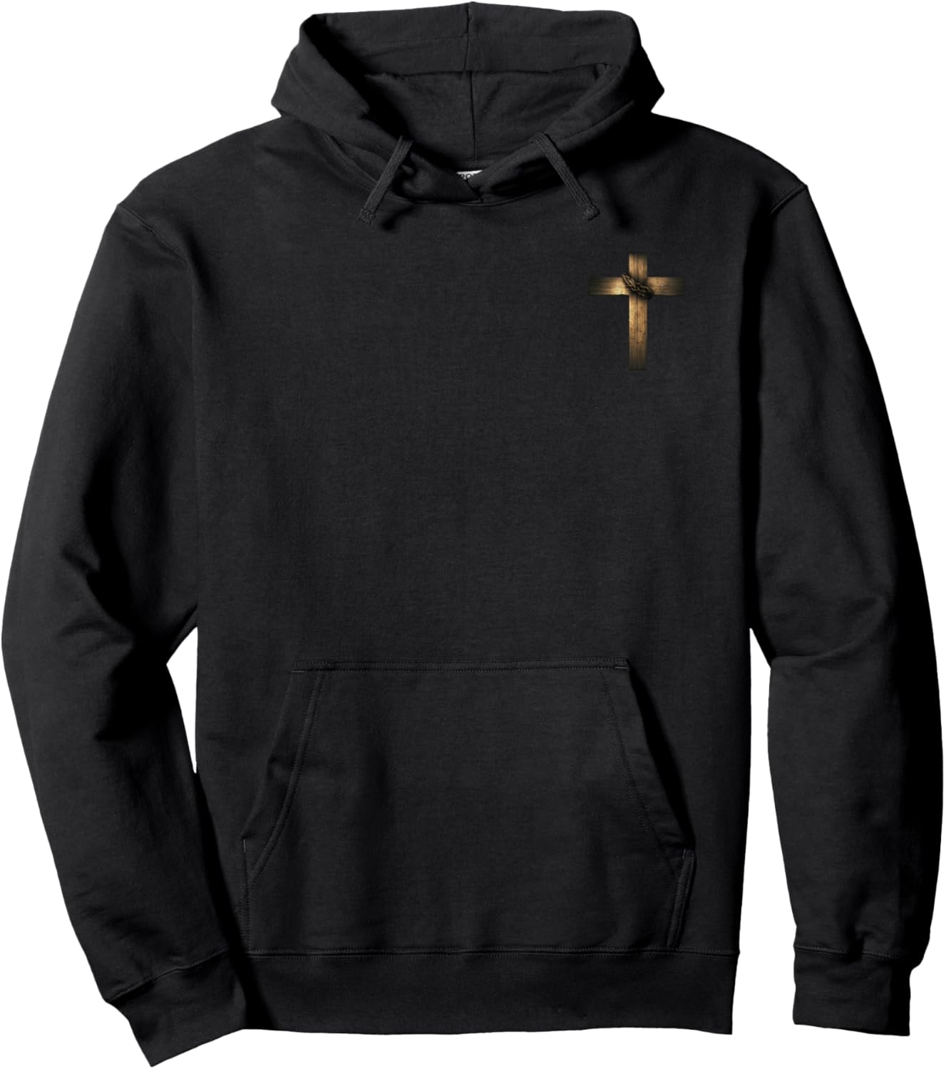 Faith Over Fear American Christian Cross God Jesus Pullover Hoodie