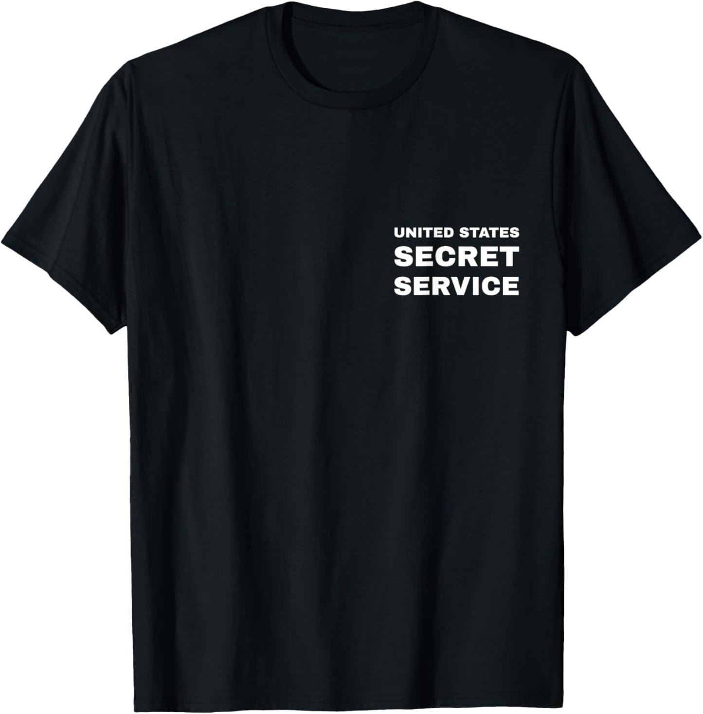 United States Secret Service Front And Back Print Us Usa