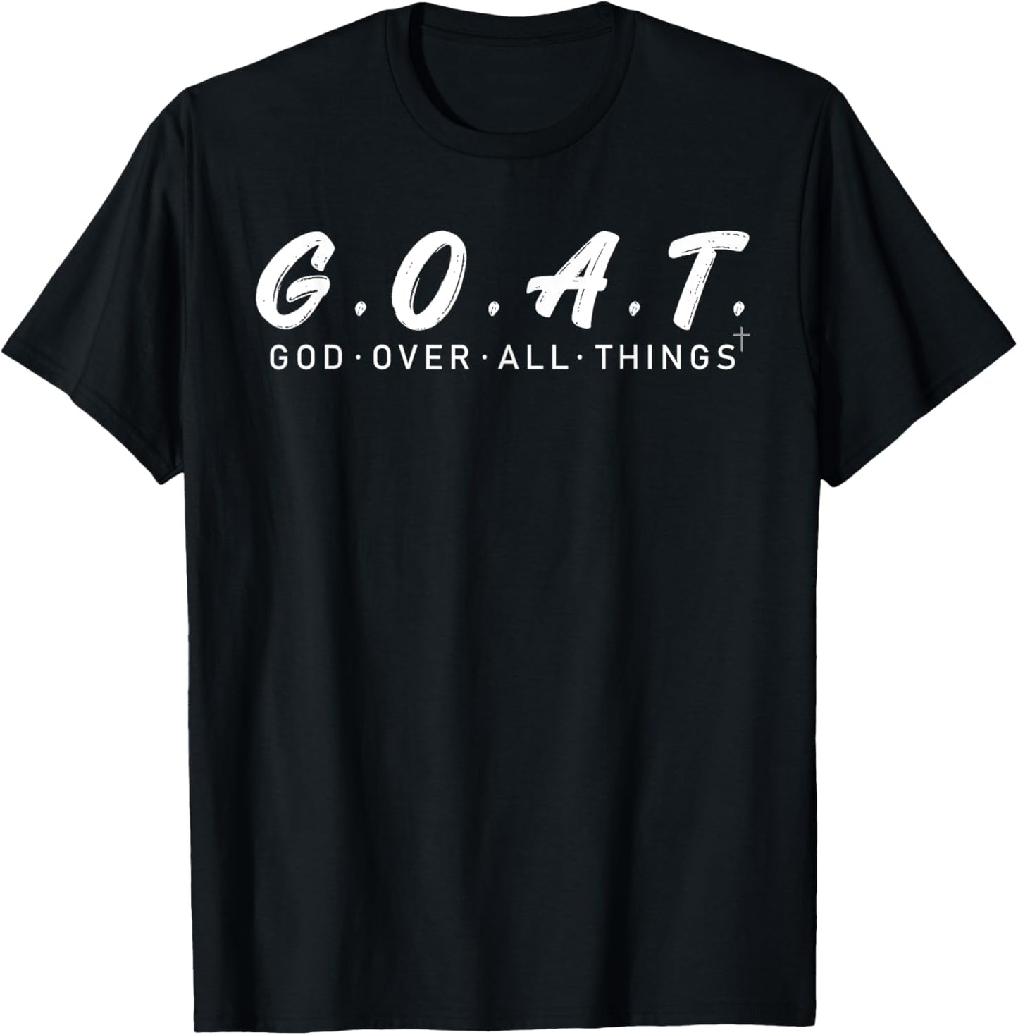 G.O.A.T God Over All Thing Black And White