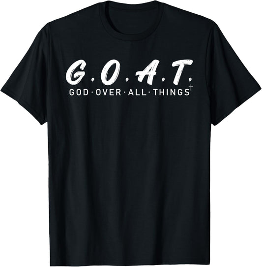 G.O.A.T God Over All Thing Black And White