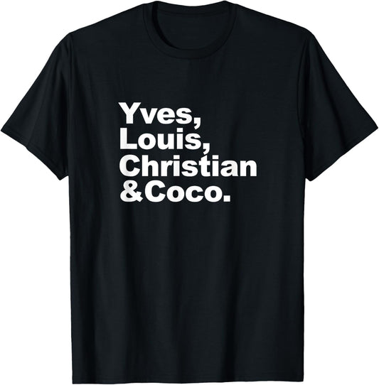 Yves Louis Coco & Christian French Fashion Designer