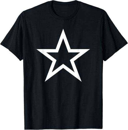 Y2K Aesthetic Star Black And White Mcbling Vintage Retro