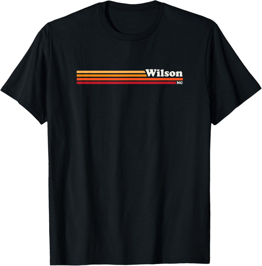 Vintage 1980S Graphic Style Wilson North Carolina