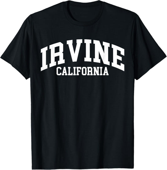 Irvine California Us College Font Proud American Usa