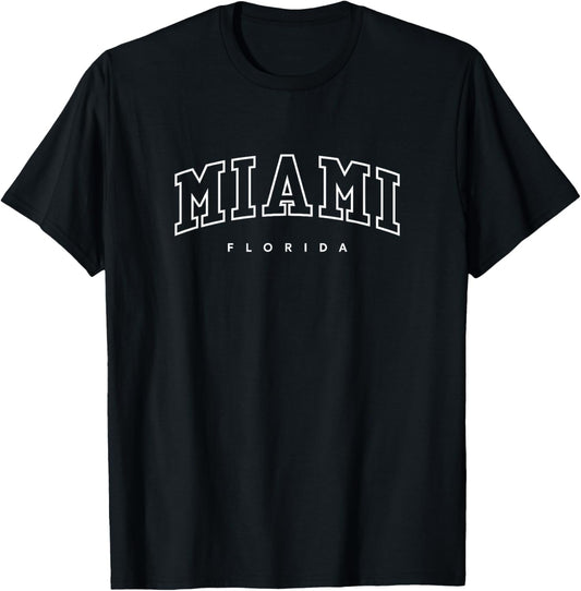 Miami Fl Varsity Style Trendy Usa