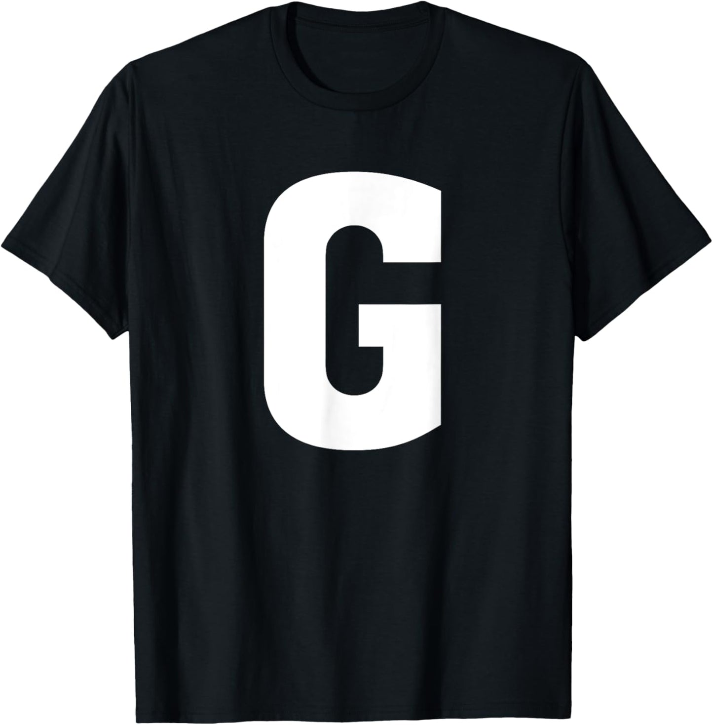 Letter G Shirt Alphabet Capital Letter
