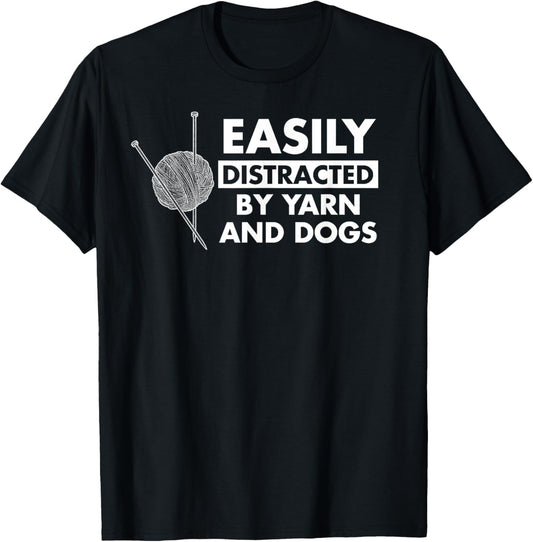 Easily Distracted by Yarn and Dogs