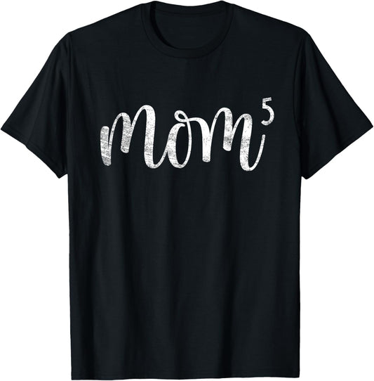 Mom5 Mom of 5 Mother of Five Kids Mama Gifts Mothers Day