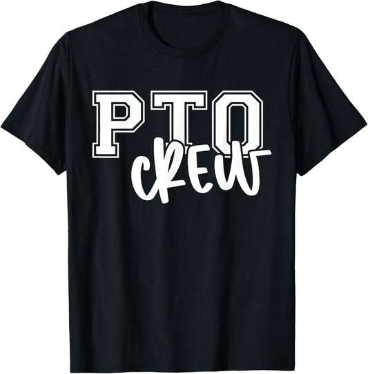 Retro Pto Crew Parent Teacher Organization Back To School