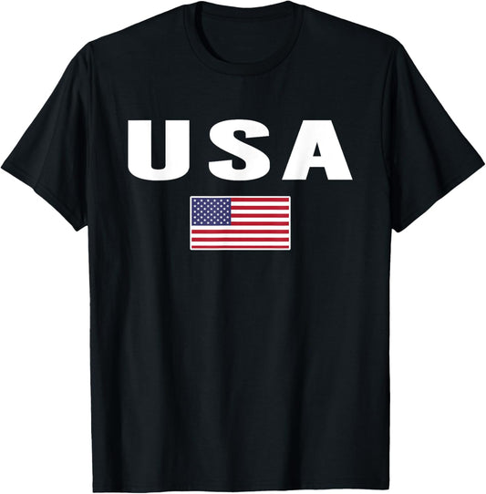 Usa Tee Flag Souvenir Gift United States