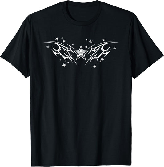 90s Y2K Star Tattoo Styl Star