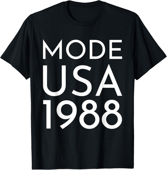 Fashion Usa 1988 Mass Tour