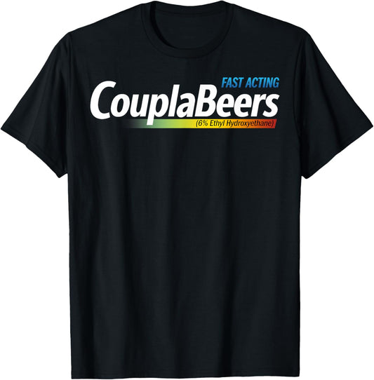 CouplaBeers Couple of Beers Funny Meme Fast Acting