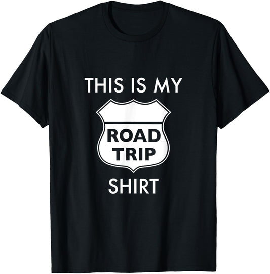 This Is My Road Trip Traveling Vacation T Shirt Usa America