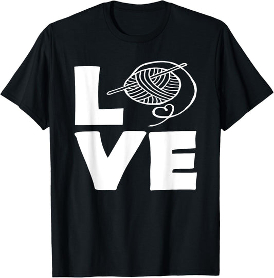 Knitting Love Yarn Needle Hobby Knitting