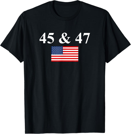 45 And 47 Great Patriotic American Usa Flag Trendy