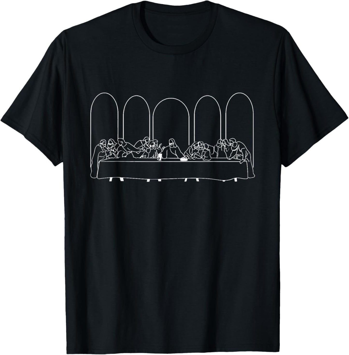 The Last Supper Christian Modern Line Art