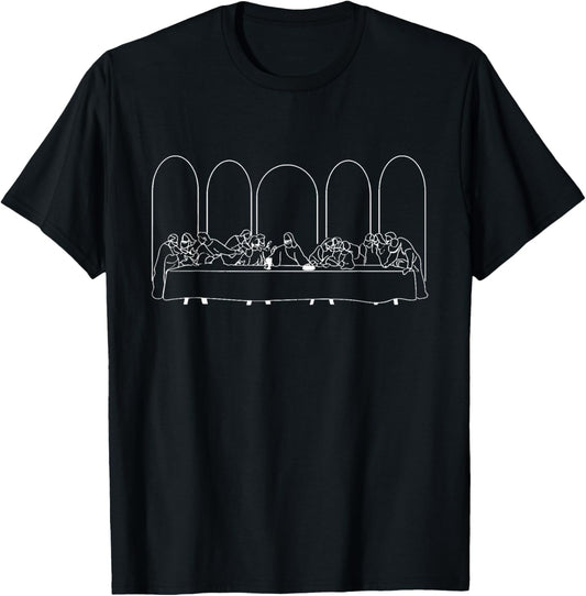 The Last Supper Christian Modern Line Art
